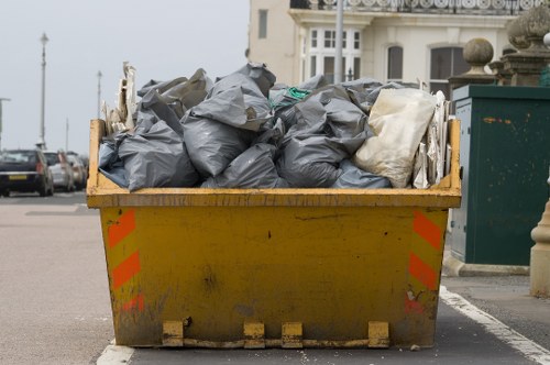 Eco-friendly disposal methods during loft clearance